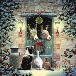 Winter Warmth - Personalised Christmas Card
