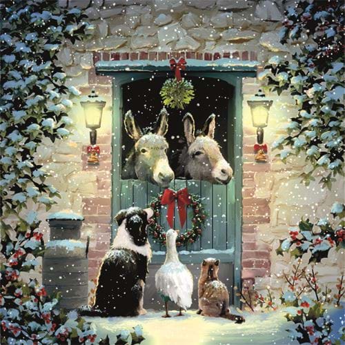 Winter Warmth - Personalised Christmas Card