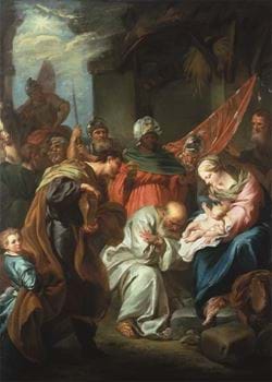 Adoration of the Kings - Personalised Christmas Card