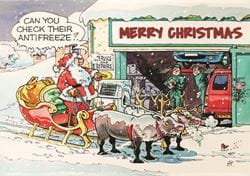 Anti-Freeze - Personalised Christmas Card