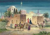 Arrival of the Three Kings - Personalised Christmas Card