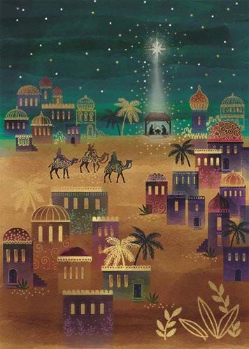 Bethlehem - Personalised Christmas Card
