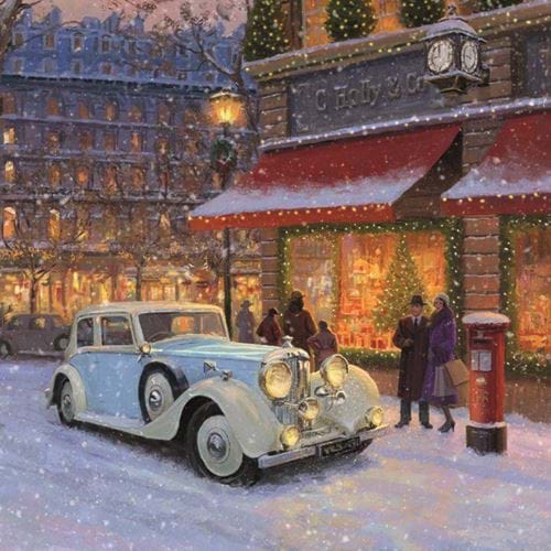 Christmas Bentley - Personalised Christmas Card