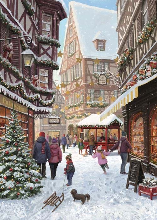 Christmas Shopping - Personalised Christmas Card