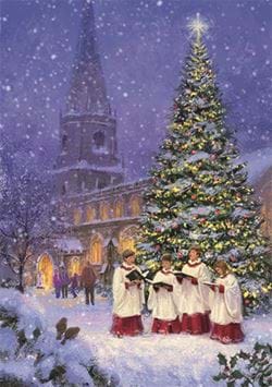 Church Choir - Personalised Christmas Card