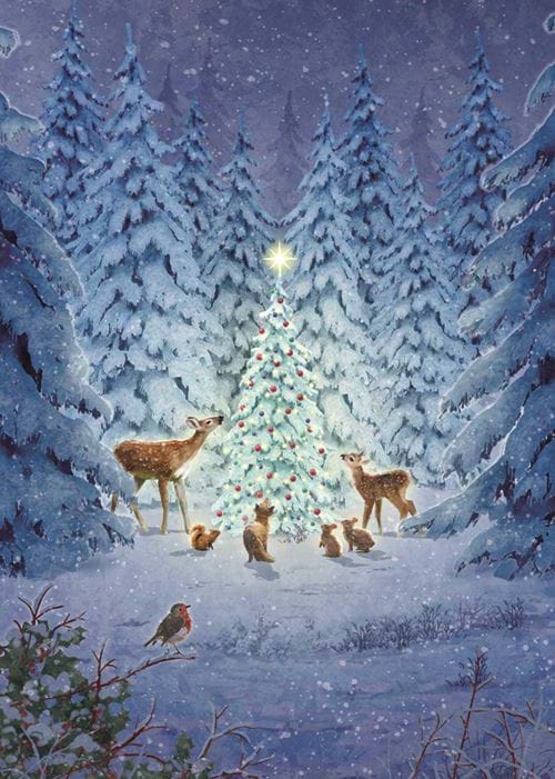 Enchanting Tree - Personalised Christmas Card