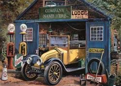 Motor Repairs  - Front Personalised Christmas Card
