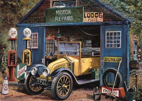 Motor Repairs - Personalised Christmas Card