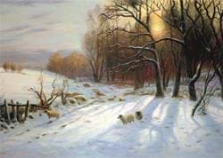 Now Fades the Light of Winter’s Day - Personalised Christmas Card