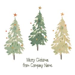 Oh Christmas Tree - Front Personalised Christmas Card