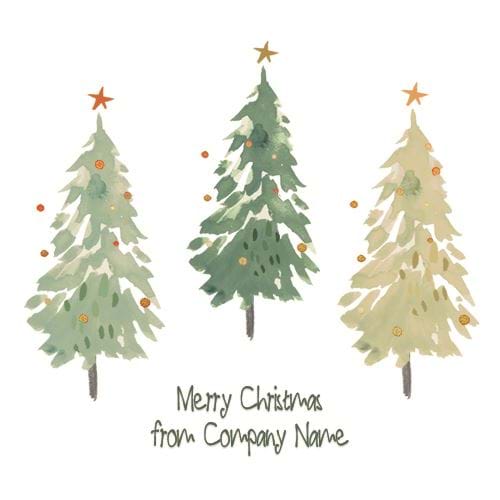 Oh Christmas Tree - Front Personalised Christmas Card