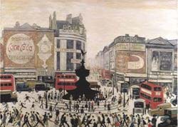 Piccadilly Circus, 1960 - Personalised Christmas Card