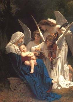 Song of the Angels - Personalised Christmas Card