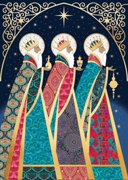The Three Wise Men - Personalised Christmas Card