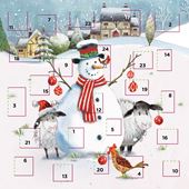 Snowman Advent Card