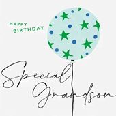 Special Grandson Birthday Card