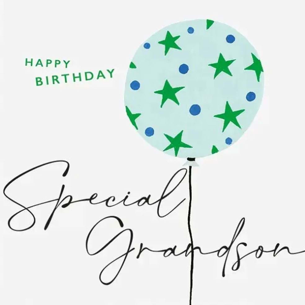 Special Grandson Birthday Card