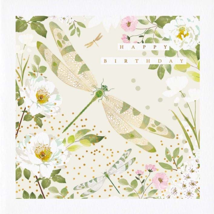 Dragonfly Birthday Card