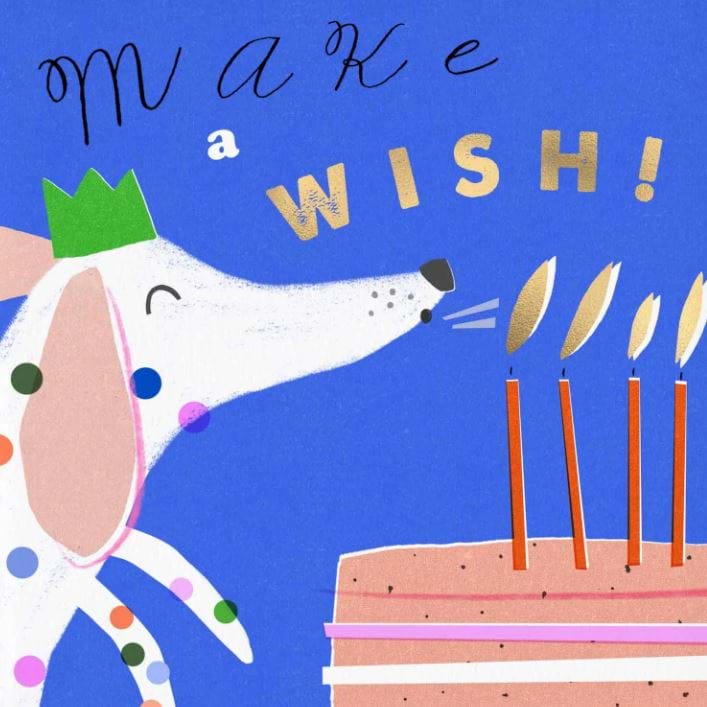 Make A Wish Birthday Card
