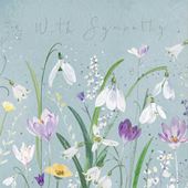 White Bells Sympathy Card