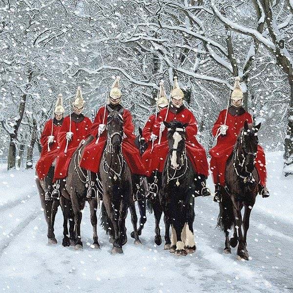 Horse Guards Luxury Christmas Cards - Pack of 8