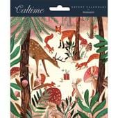 Woodland Animals Advent Card