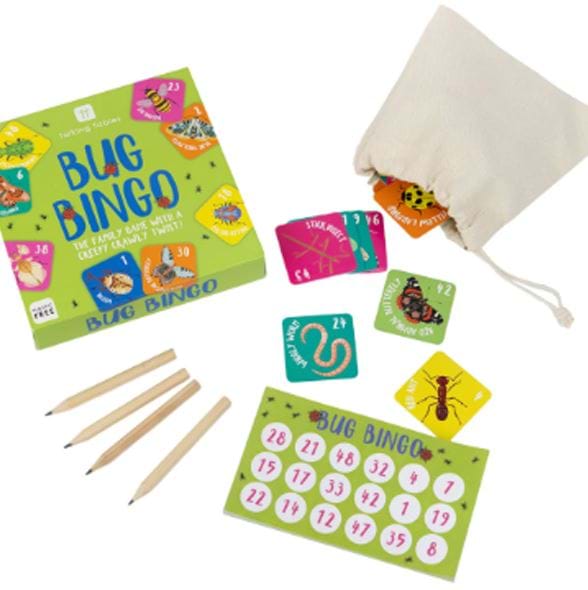Bug Bingo Family Card Game