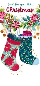 Festive Stockings Money Wallet