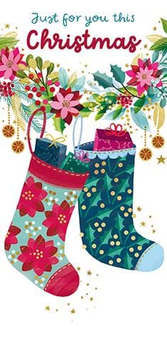 Festive Stockings Money Wallet