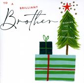 Brilliant Brother Christmas Card
