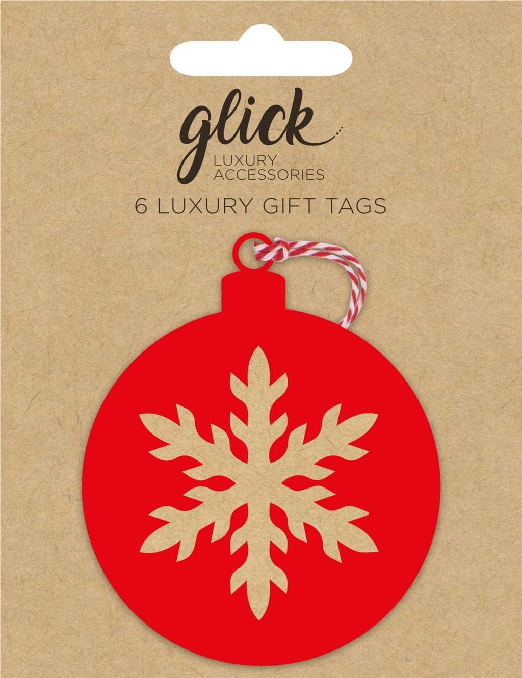 Reindeer Christmas Gift Tags - 6 Tags