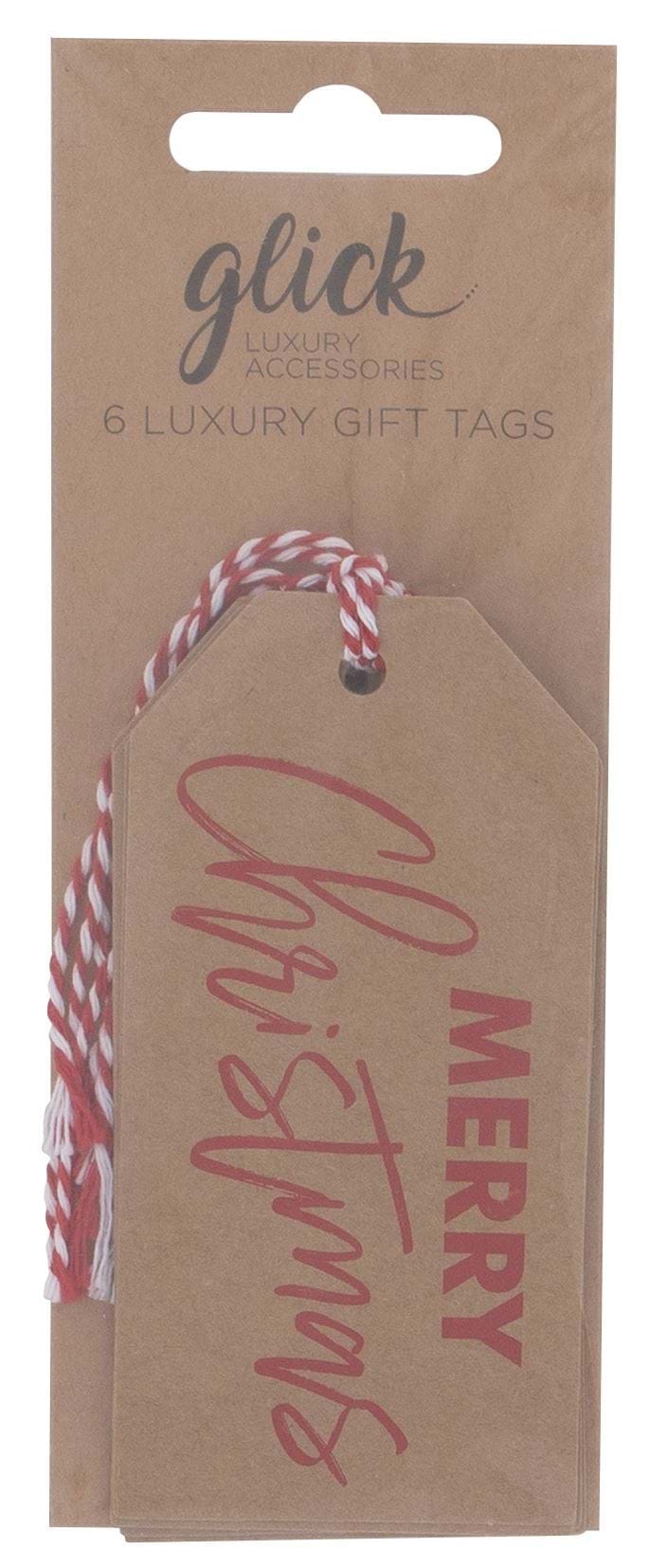 Christmas Gift Tags - Merry Christmas Kraft