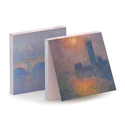 Claude Monet, Houses of Parliament and Waterloo Bridge - Pack of 6 Cards