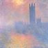 Claude Monet, Houses of Parliament and Waterloo Bridge - Pack of 6 Cards