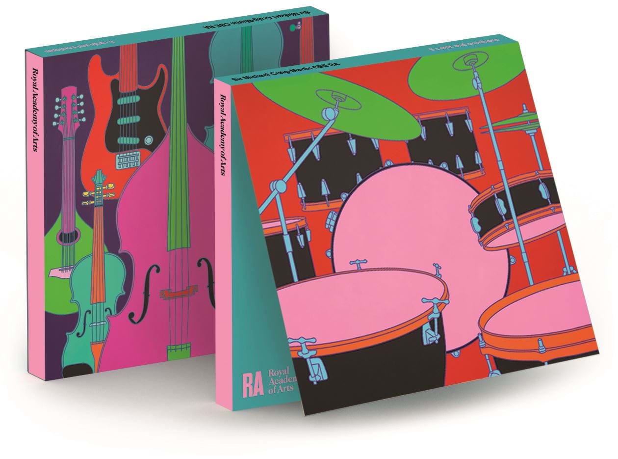 Percussion and Strings Greeting Cards - Pack of 6