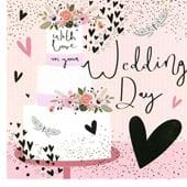 Cake Wedding Card