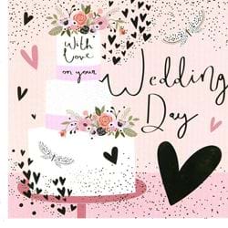 Cake Wedding Card