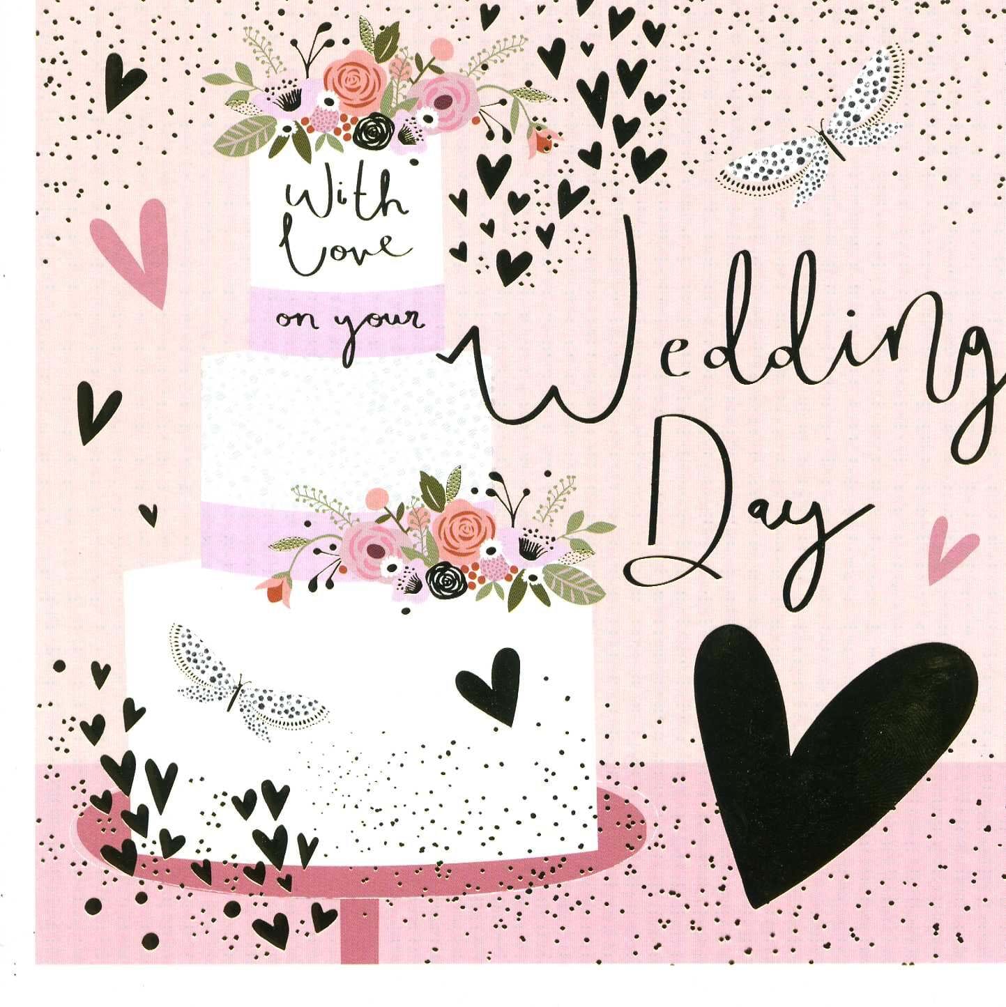 Cake Wedding Card