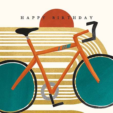 Cyclist's Birthday Card