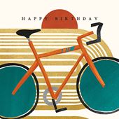 Cyclist's Birthday Card