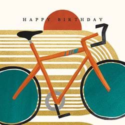 Cyclist's Birthday Card