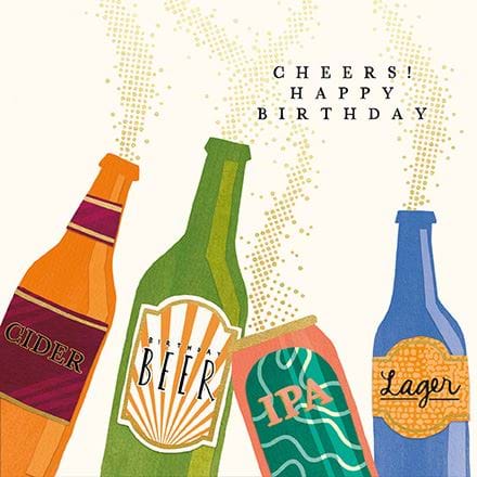 Beer Birthday Card