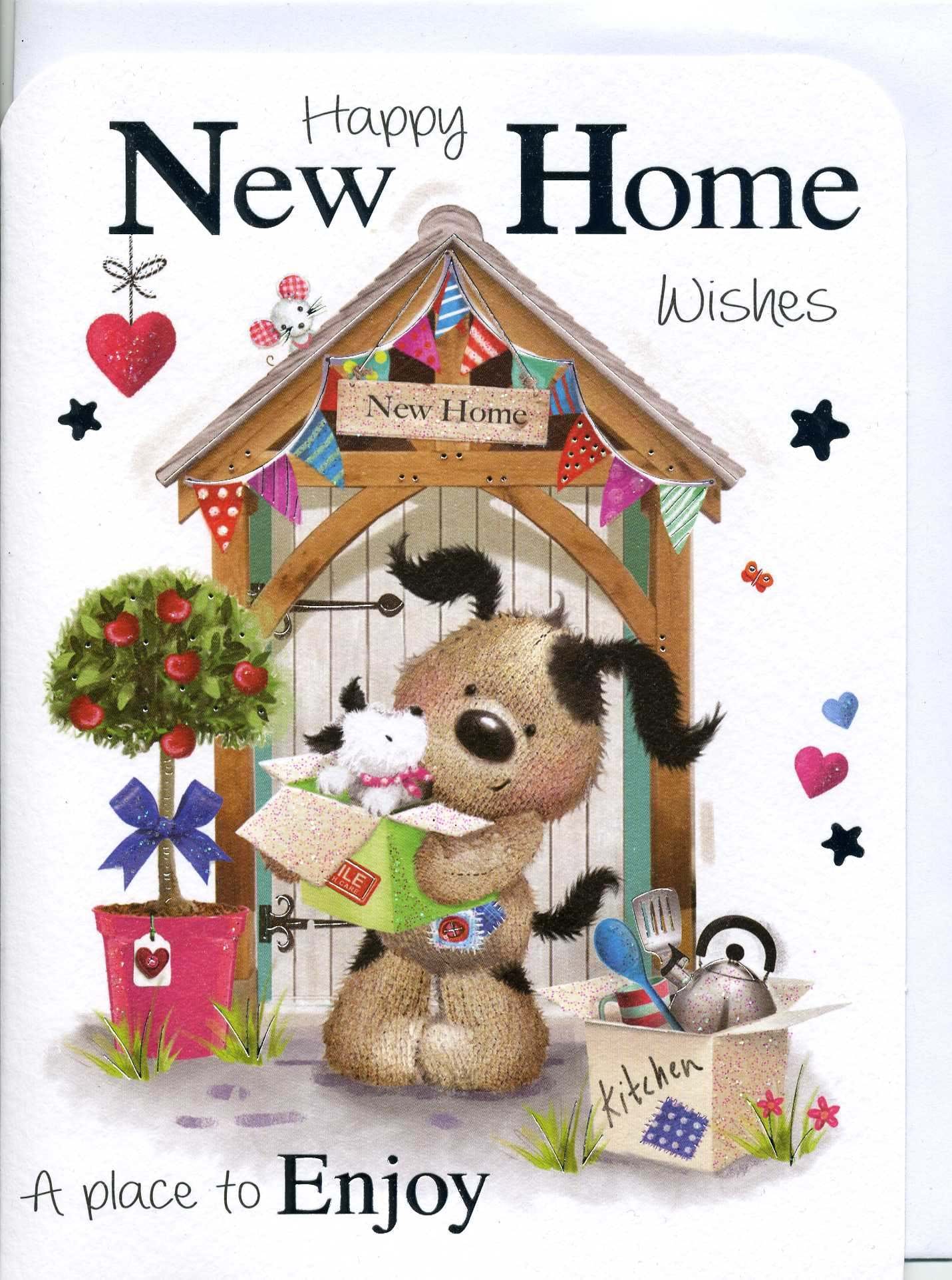 A Place To Enjoy New Home Card
