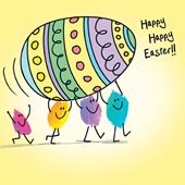 Big Egg Easter Card
