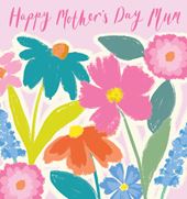 Floral Close Up Mother's Day Card