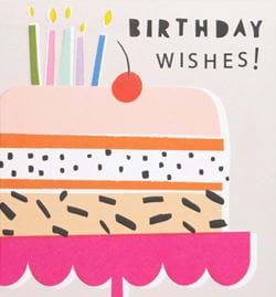 Cake Birthday Card