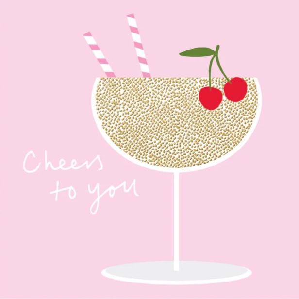 Cheers To You Birthday Card