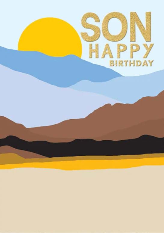 Scenic Son Birthday Card