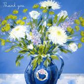 Blue Vase Thank You Card
