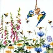Summer Garden Greeting Card
